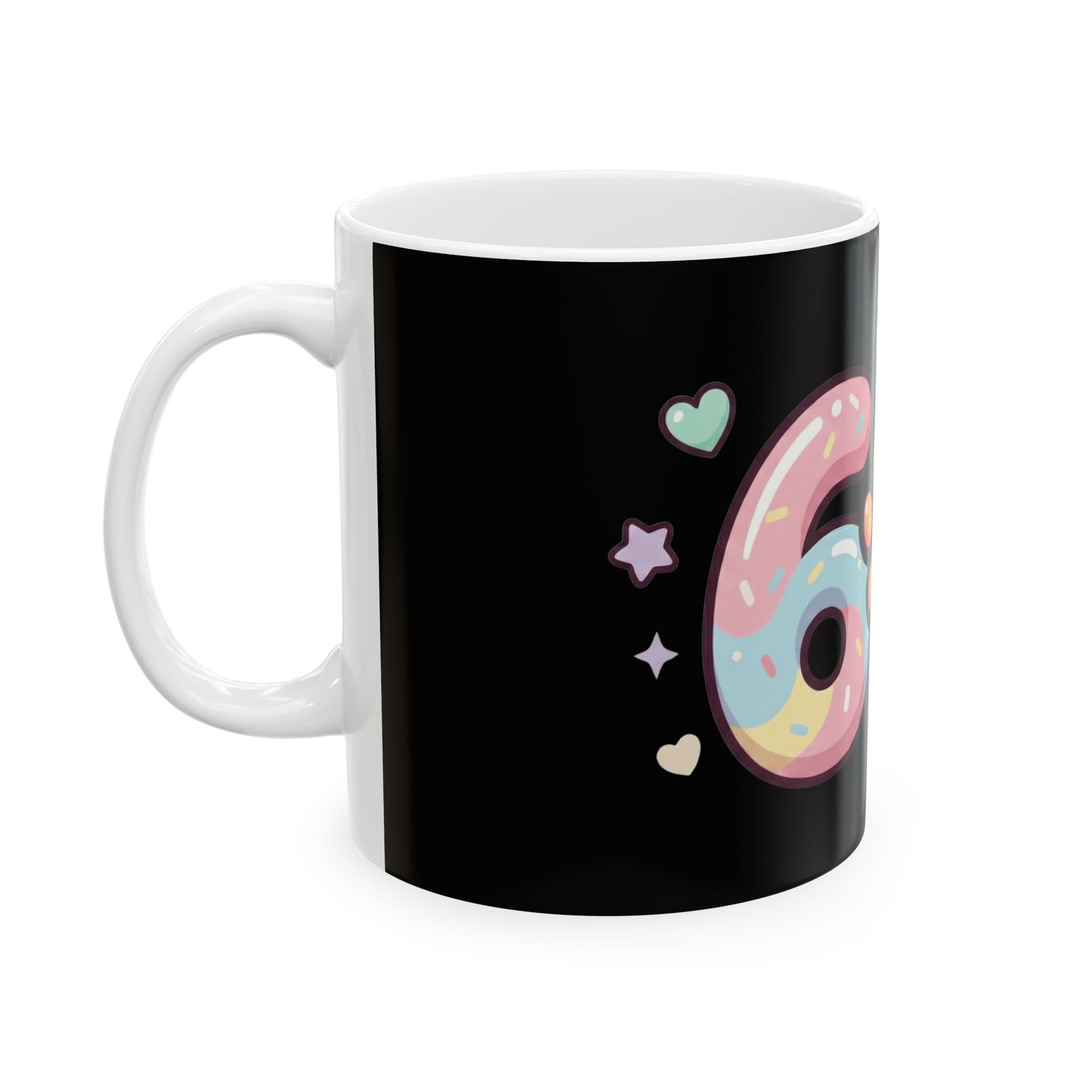 Dog Paw Print Ceramic Mug — Cute Puppy Paw Graphic for Dog Lovers (11oz & 15oz)