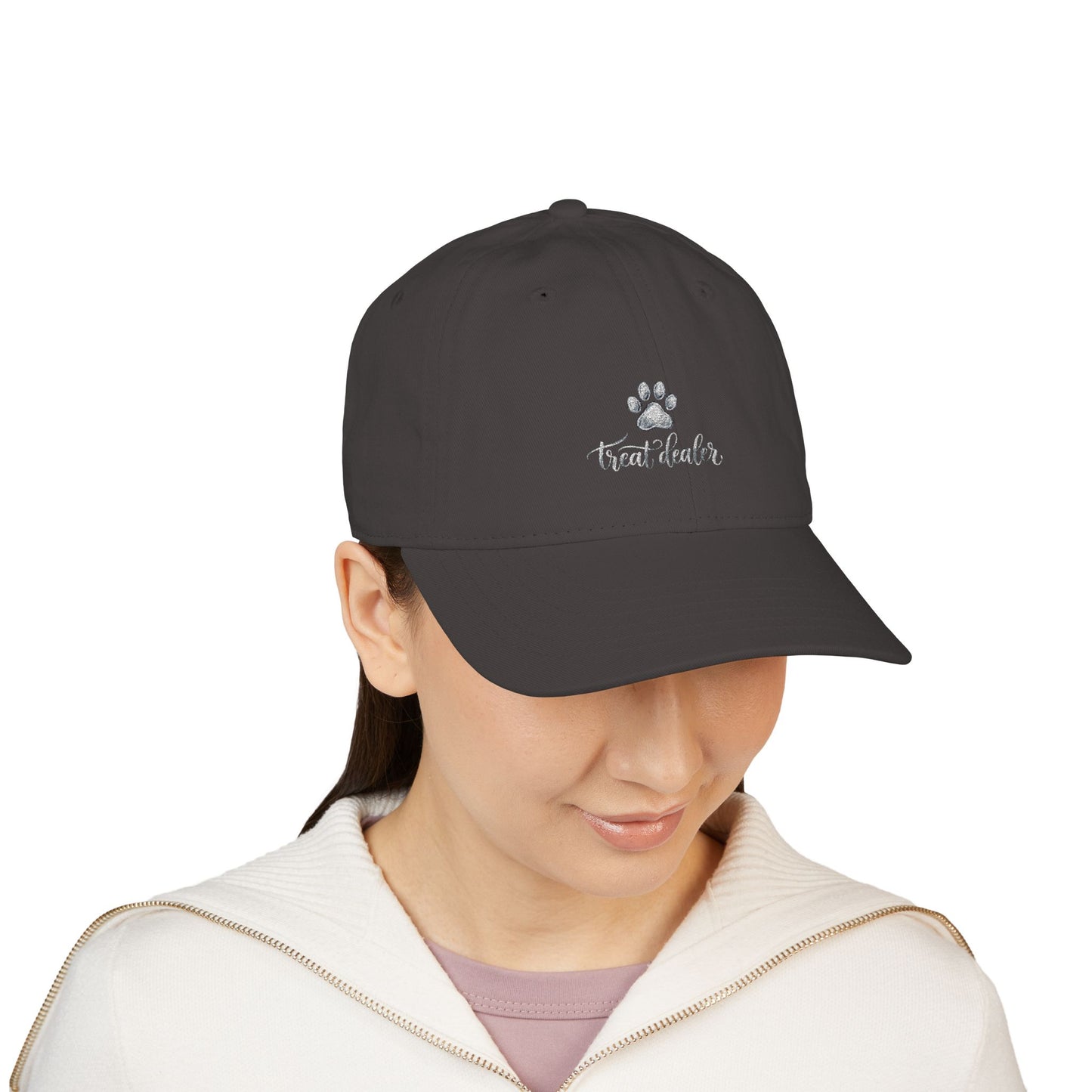 Treat Dealer Embroidered Baseball Cap — Funny Dog Mom Pet Owner