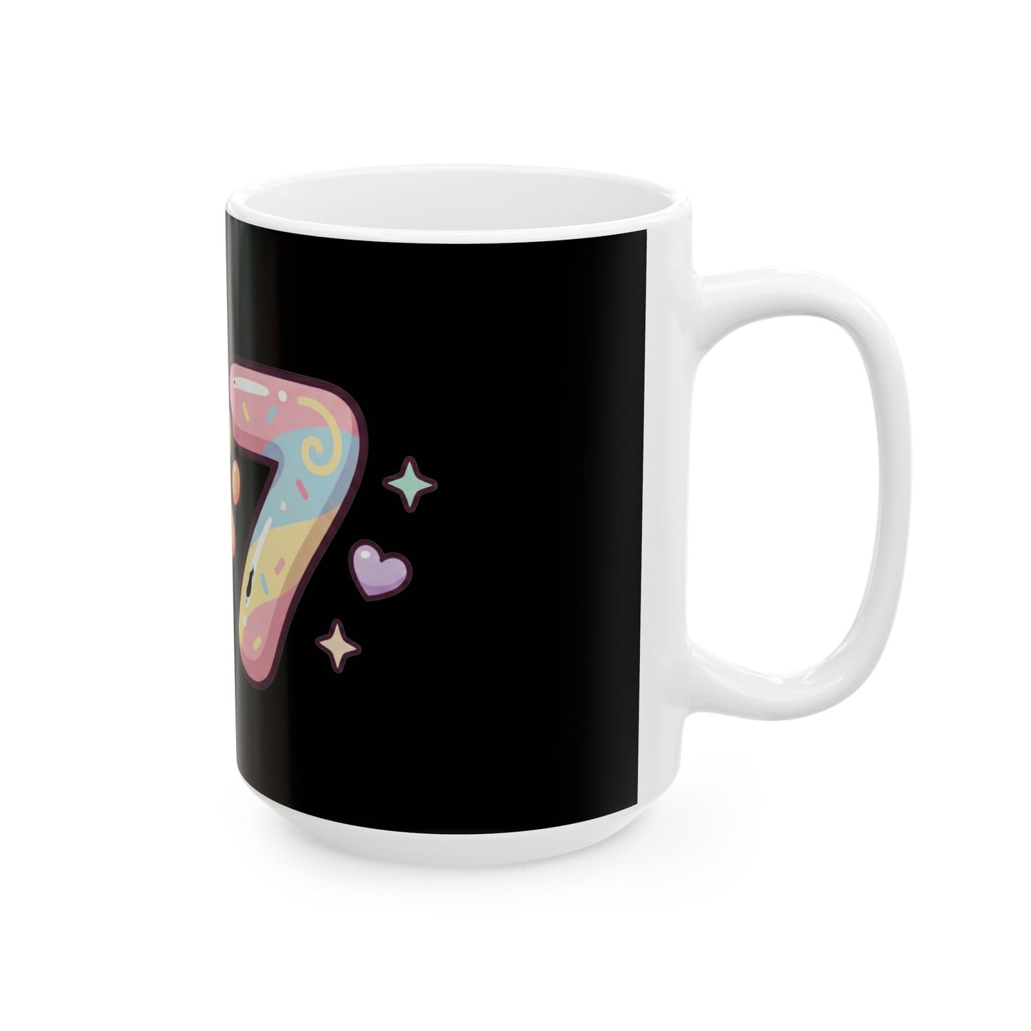 Dog Paw Print Ceramic Mug — Cute Puppy Paw Graphic for Dog Lovers (11oz & 15oz)