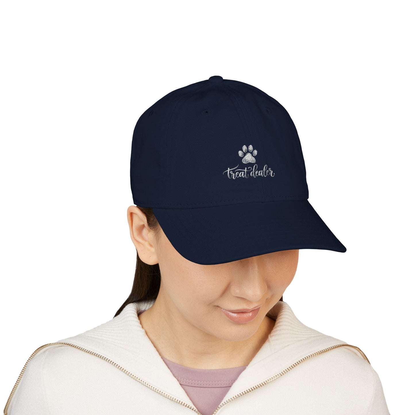 Treat Dealer Embroidered Baseball Cap — Funny Dog Mom Pet Owner