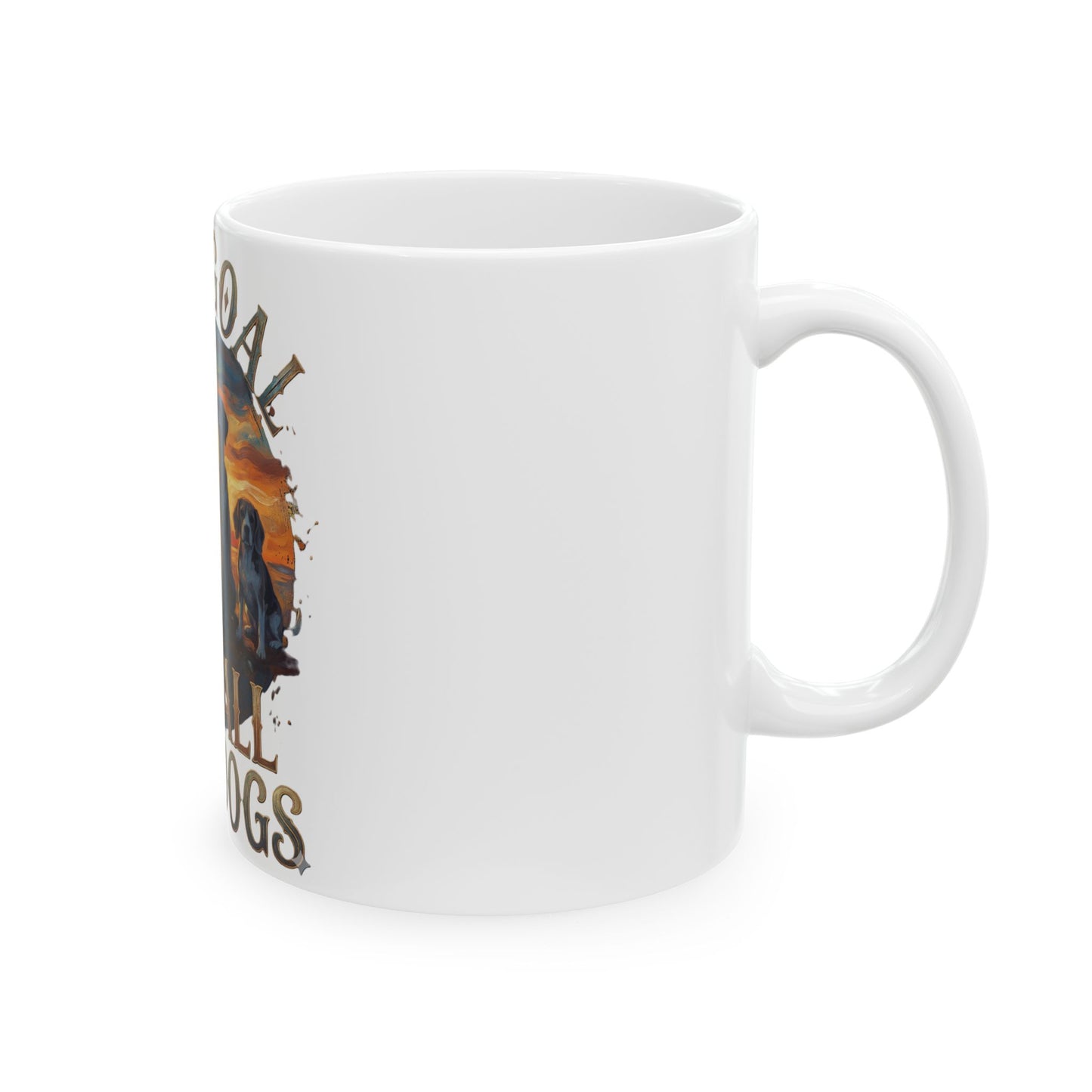 Life Goal: Pet All The Dogs Shirt – Retro Vintage Sunset Dog Lover Gift – Funny German Shepherd, Lab, Dachshund & Pug Graphic Tee