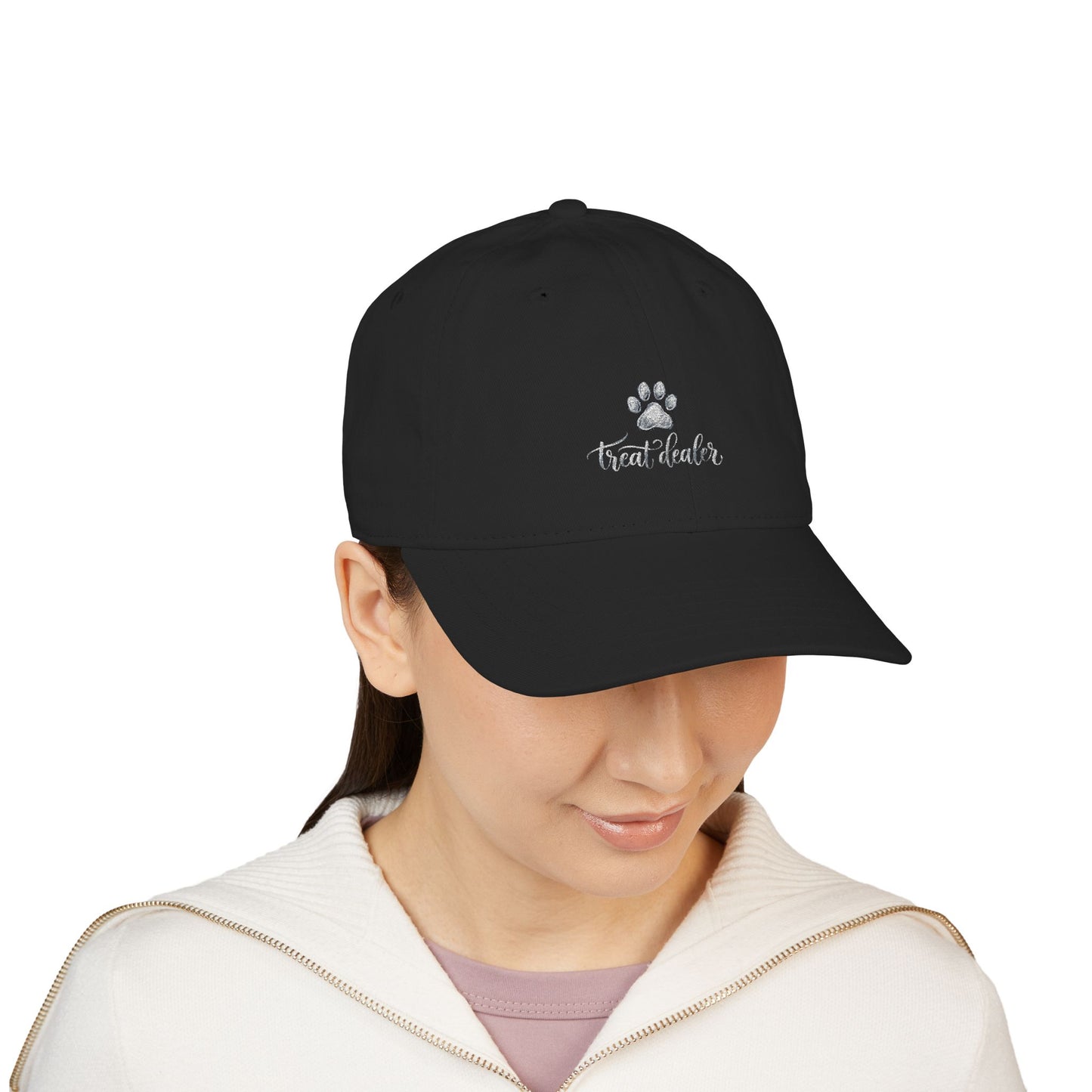 Treat Dealer Embroidered Baseball Cap — Funny Dog Mom Pet Owner