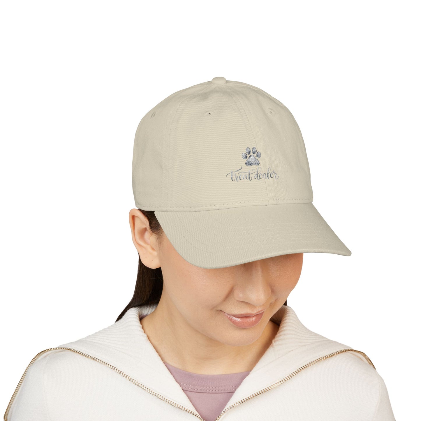 Treat Dealer Embroidered Baseball Cap — Funny Dog Mom Pet Owner