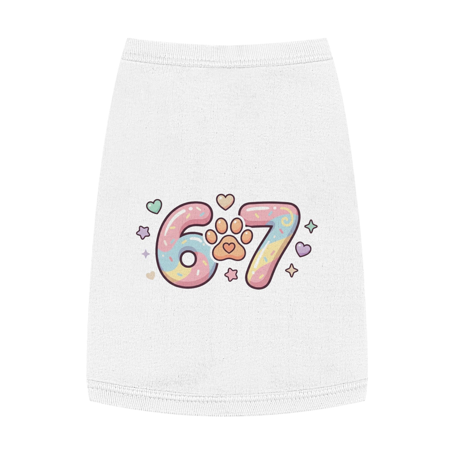 Pet Tank Top — Cute Puppy Paw Print for Dog Lovers