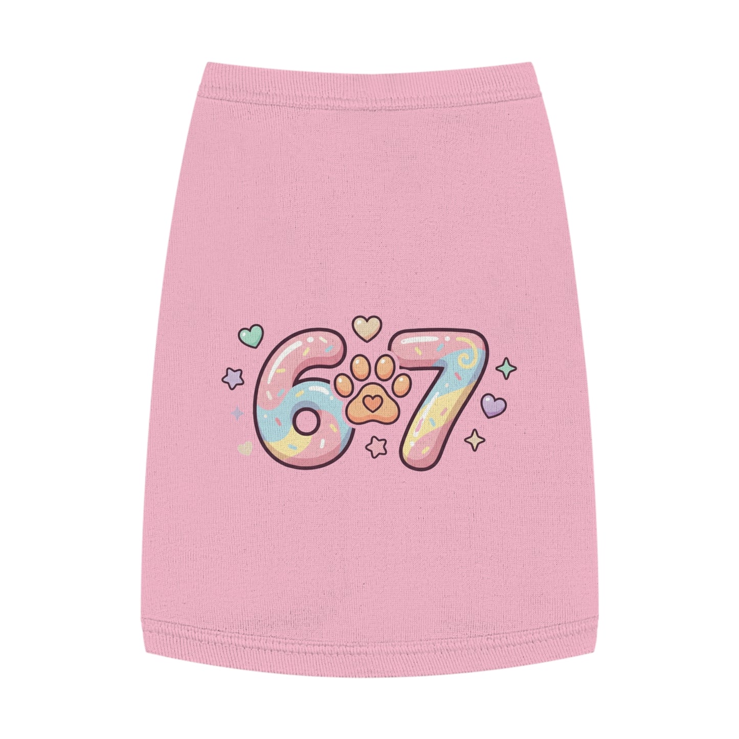 Pet Tank Top — Cute Puppy Paw Print for Dog Lovers