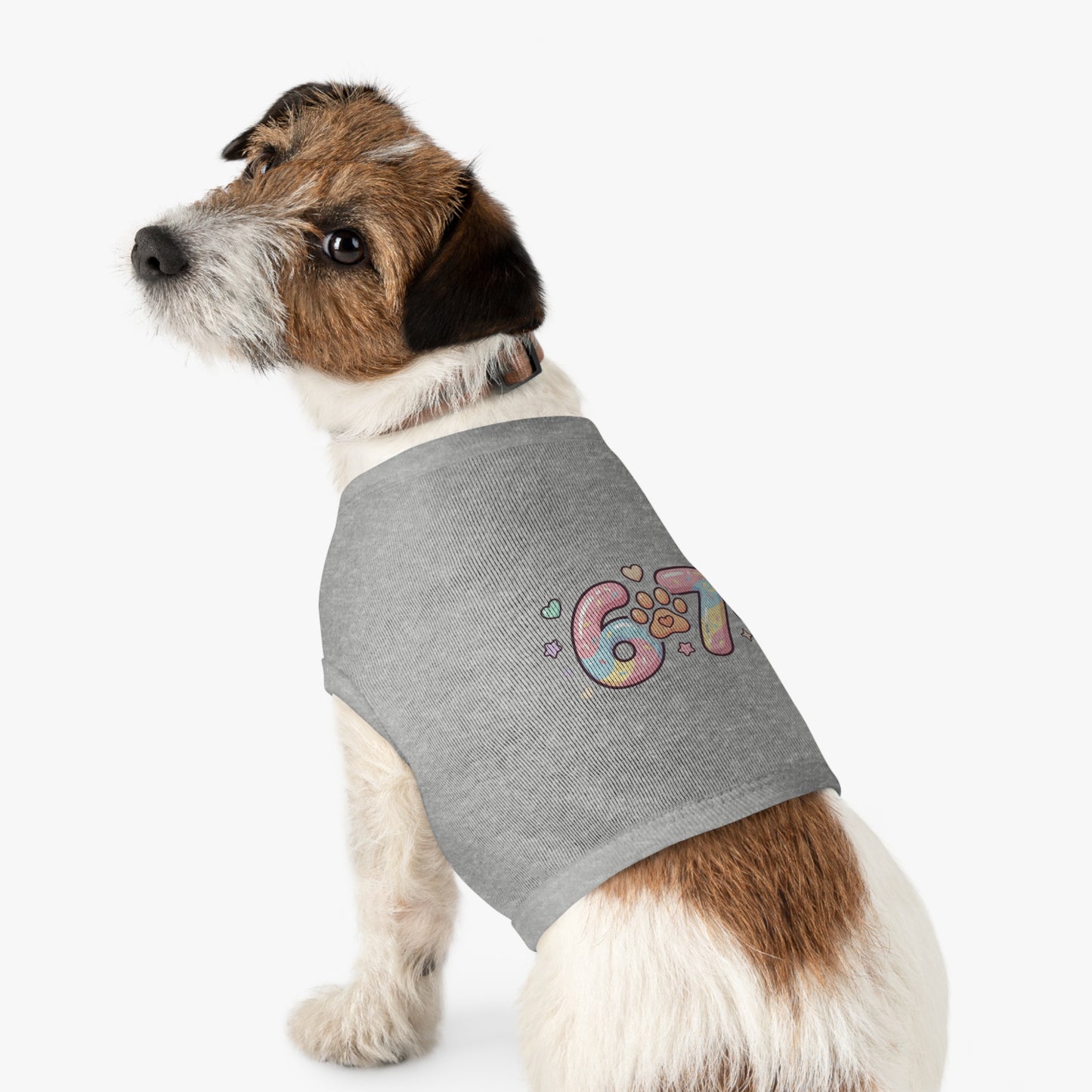 Pet Tank Top — Cute Puppy Paw Print for Dog Lovers
