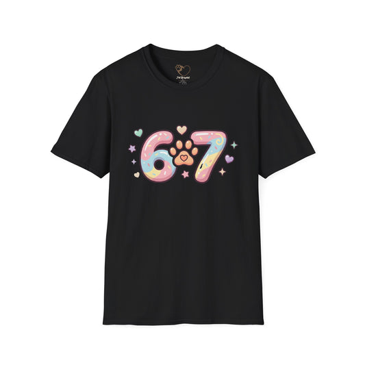 Cute Puppy Paw Print T-Shirt — Dog Lover Paw Graphic Tee