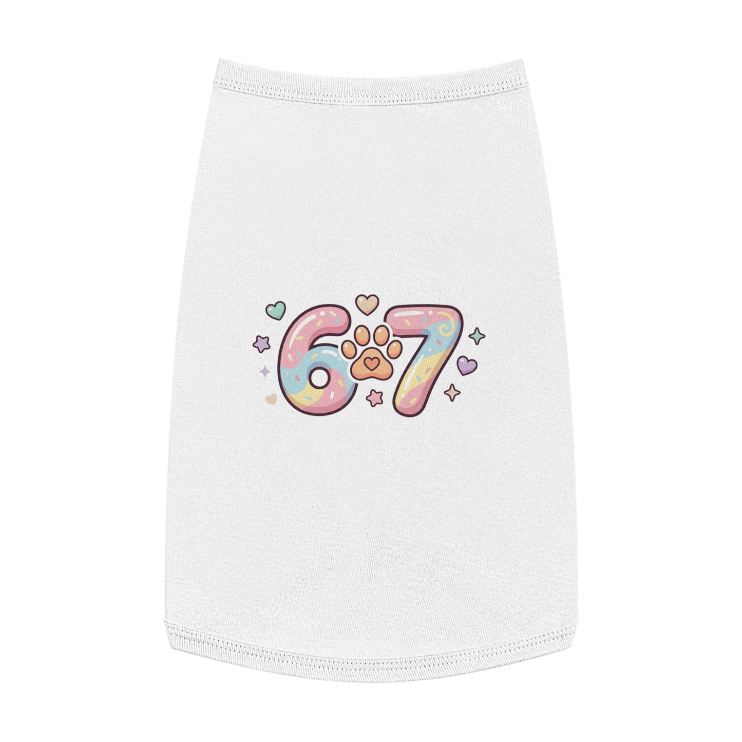 Pet Tank Top — Cute Puppy Paw Print for Dog Lovers