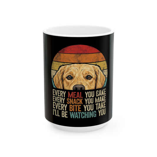 Funny Golden Retriever Baking Shirt – Every Meal You Bake I’ll Be Watching You – Vintage Dog Lover Gift
