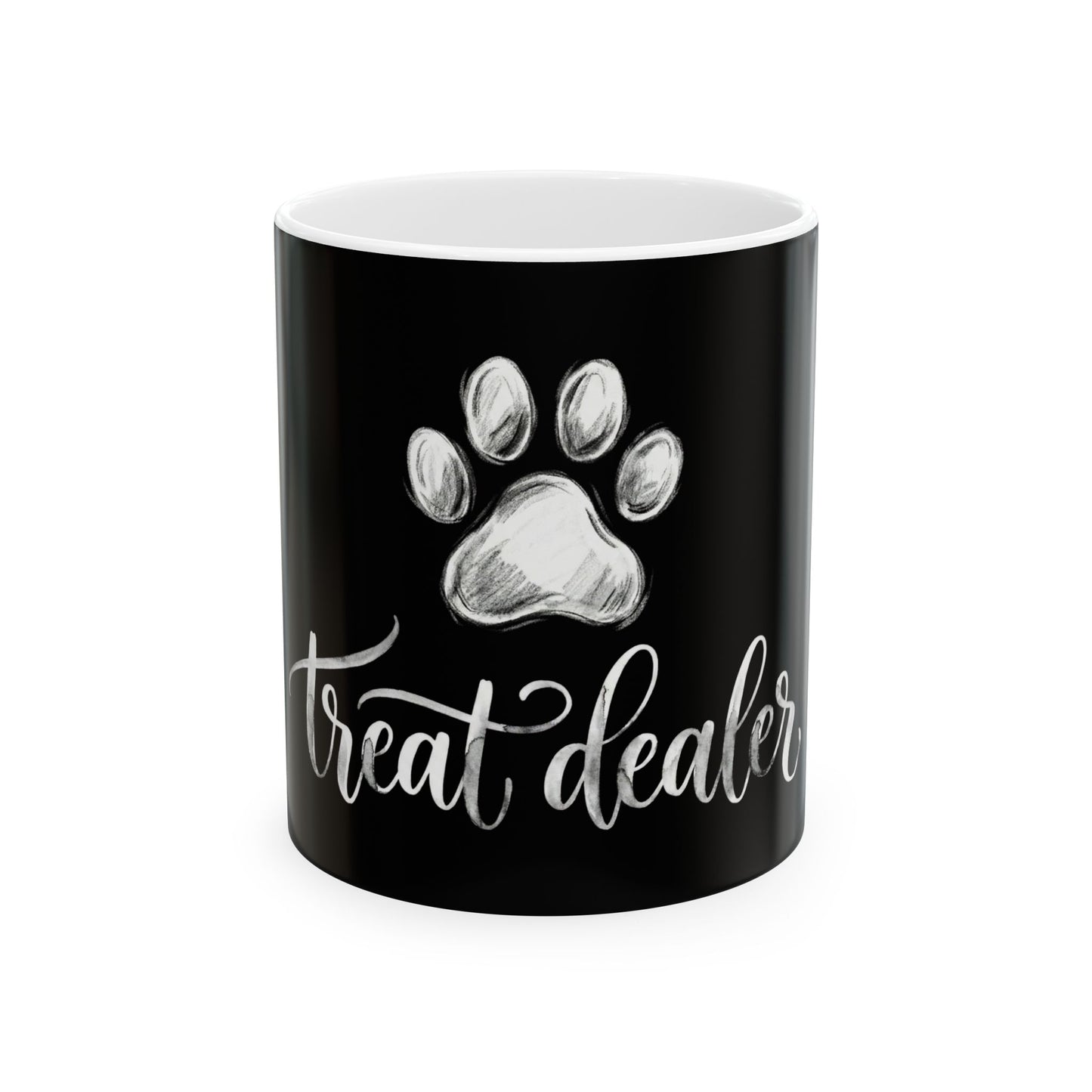 Treat Dealer - Funny Dog Mom & Pet Owner Typography