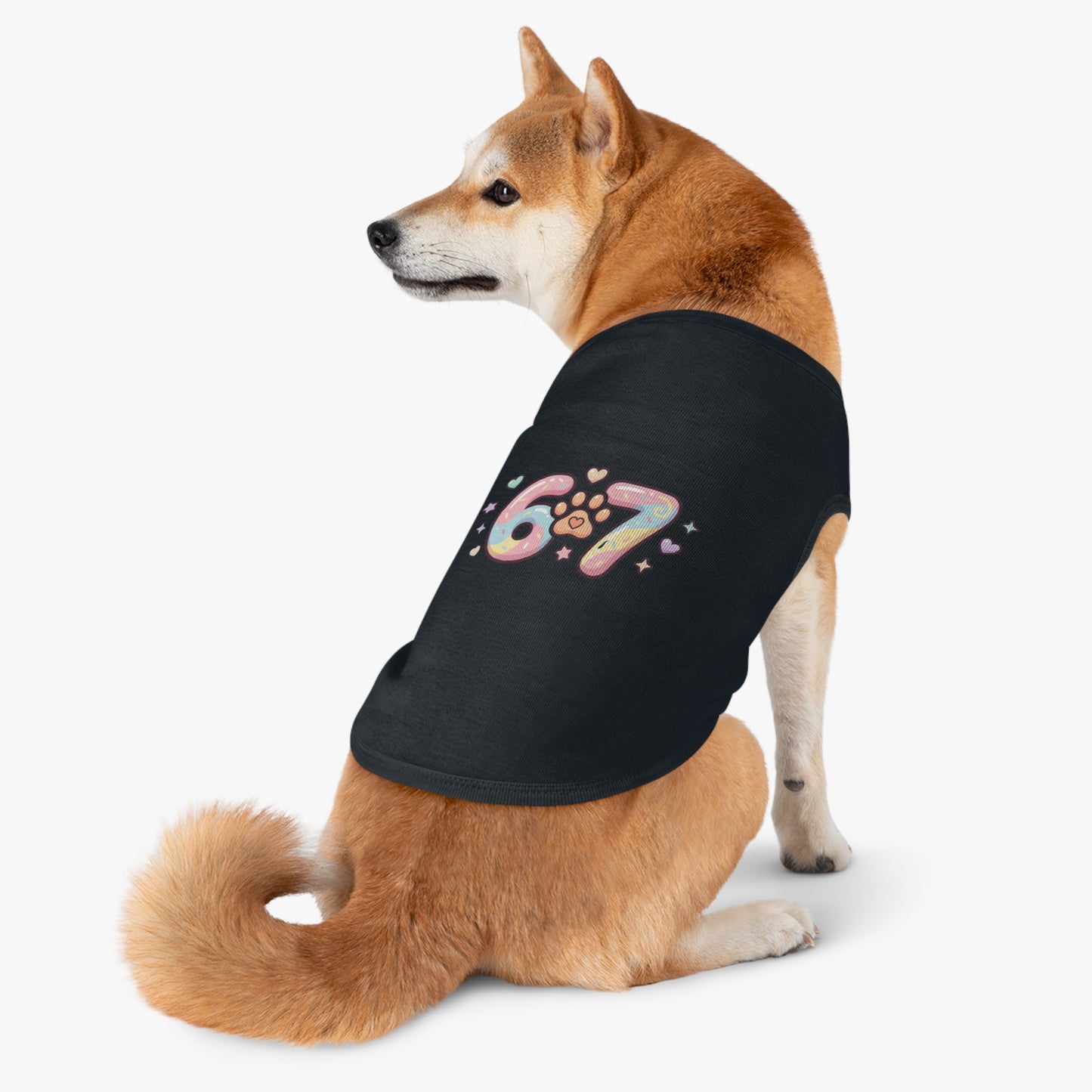 Pet Tank Top — Cute Puppy Paw Print for Dog Lovers