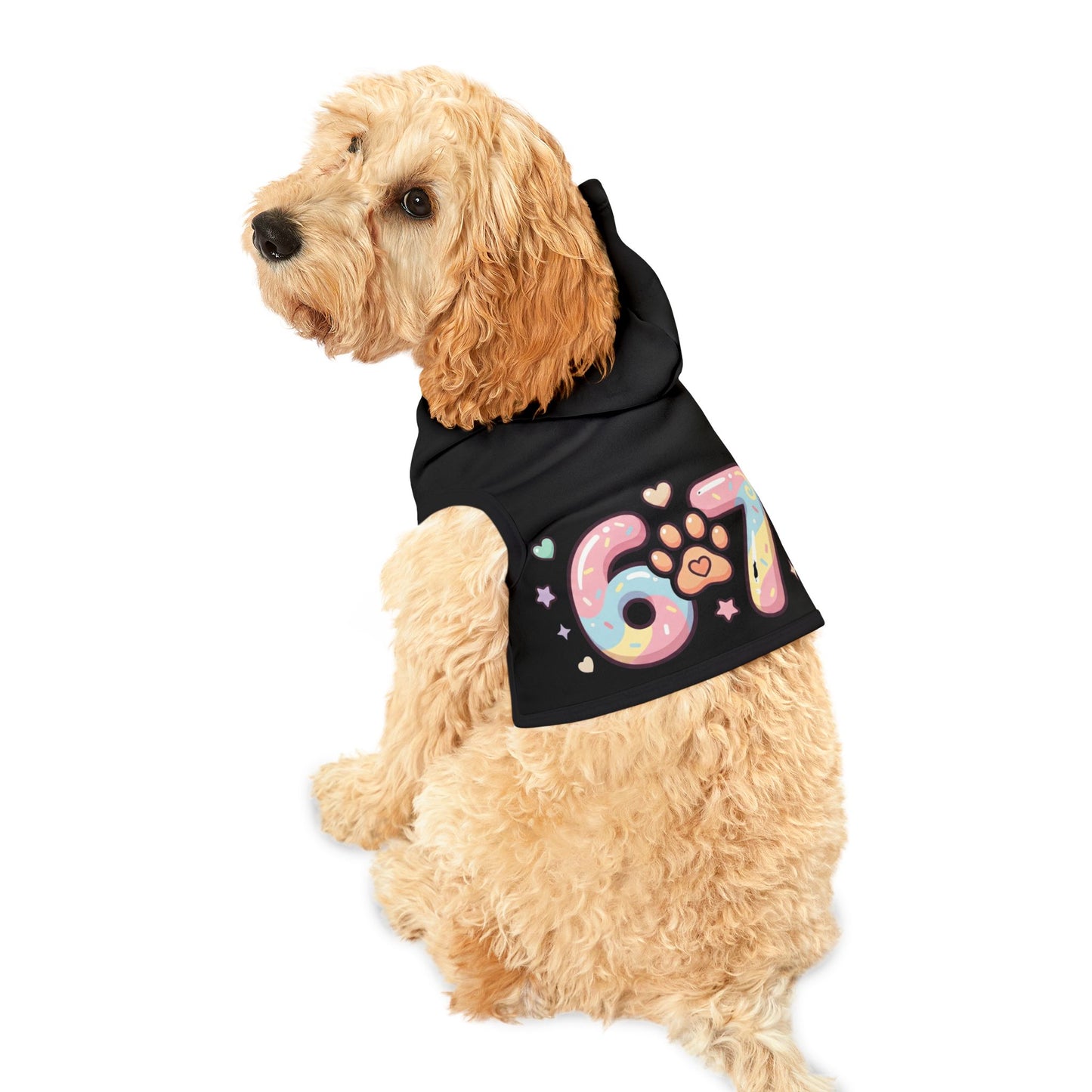 Pet Hoodie — Cute Dog Paw Print Graphic for Dog Owners & Animal Lovers
