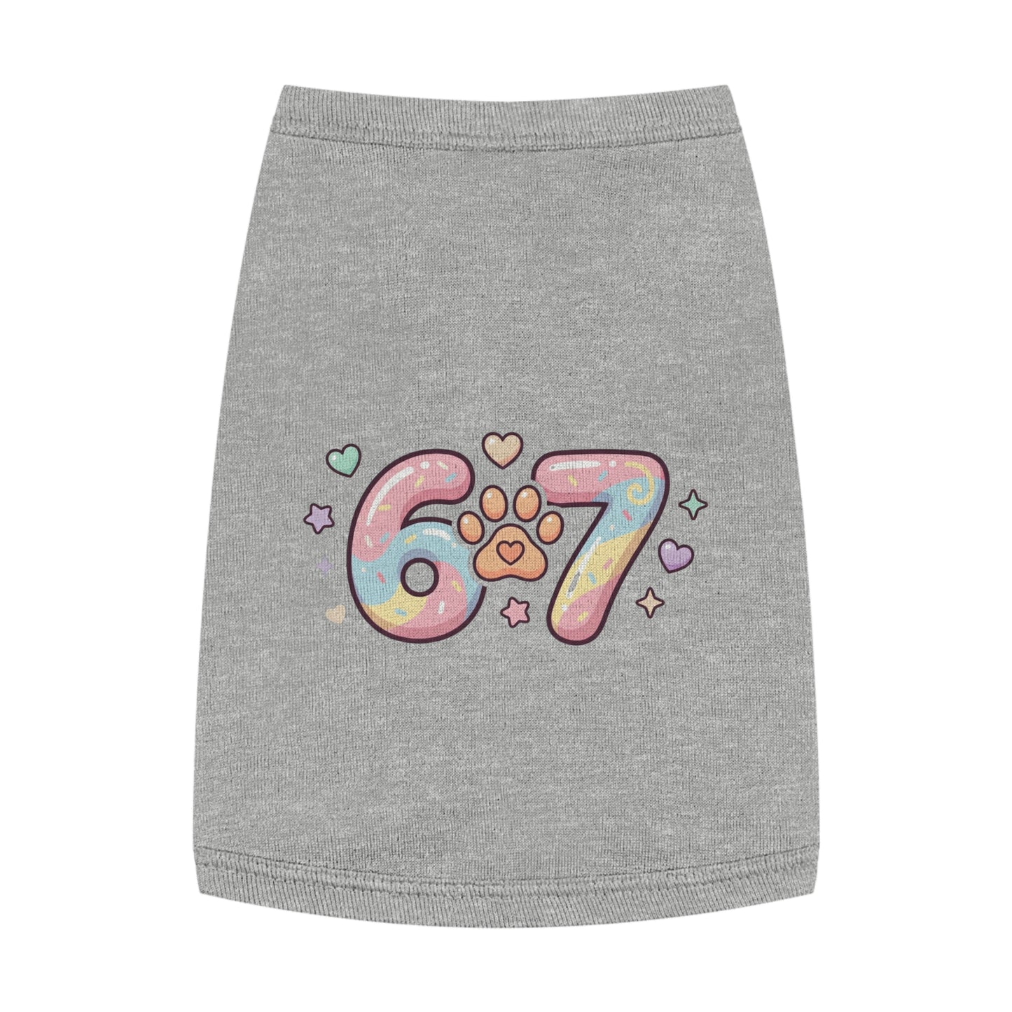 Pet Tank Top — Cute Puppy Paw Print for Dog Lovers