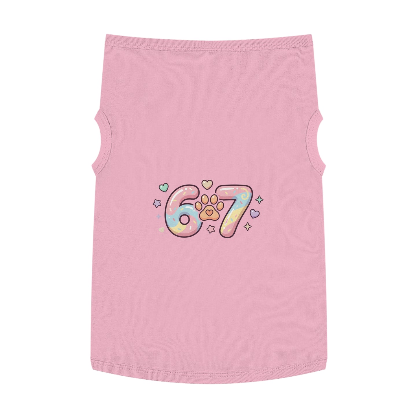 Pet Tank Top — Cute Puppy Paw Print for Dog Lovers