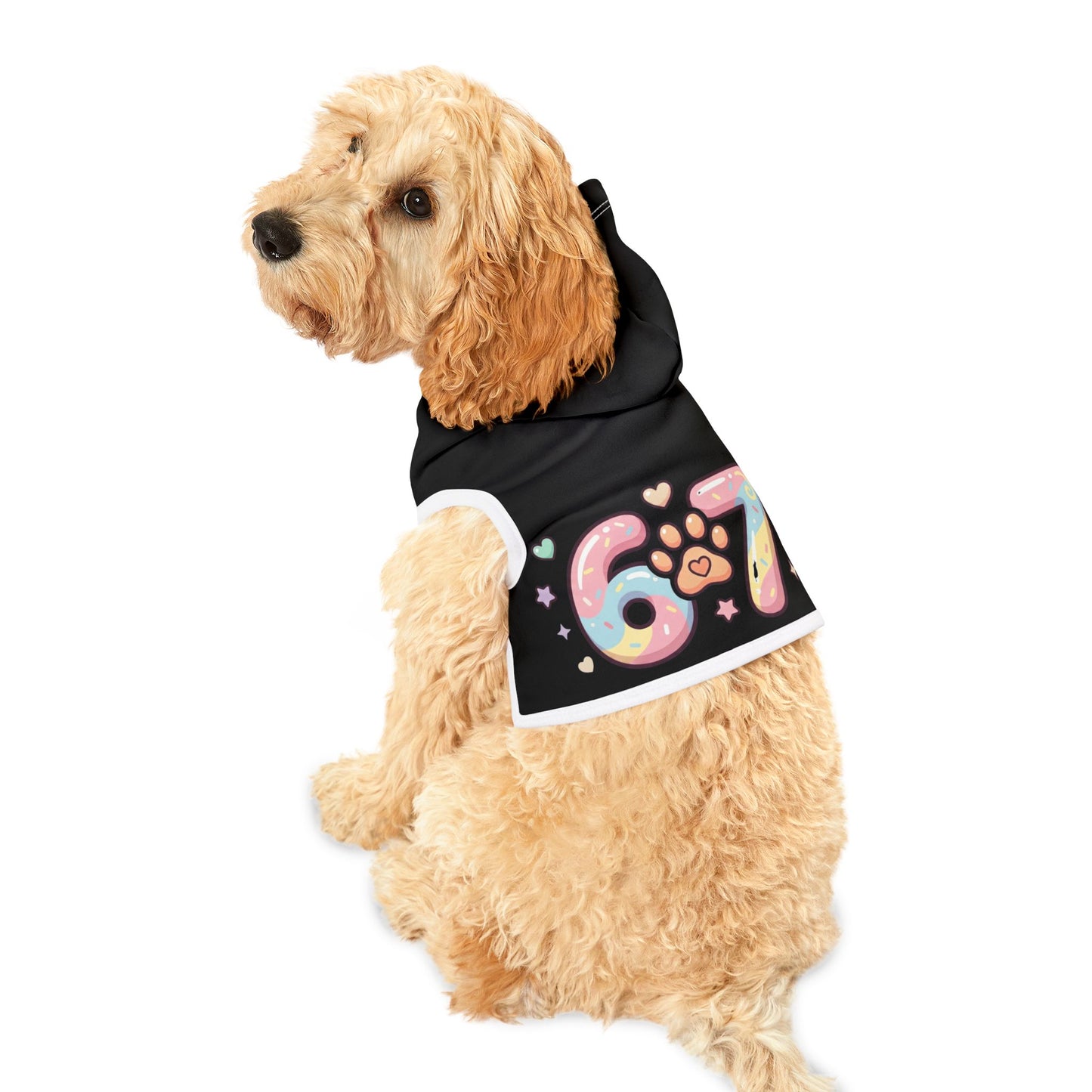 Pet Hoodie — Cute Dog Paw Print Graphic for Dog Owners & Animal Lovers