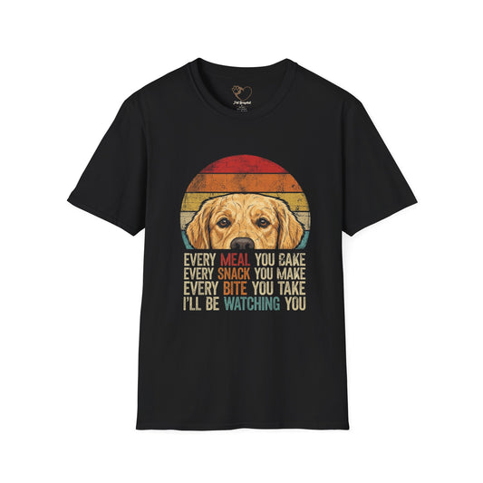 Funny Golden Retriever Baking Shirt – Every Meal You Bake I’ll Be Watching You – Vintage Dog Lover Gift
