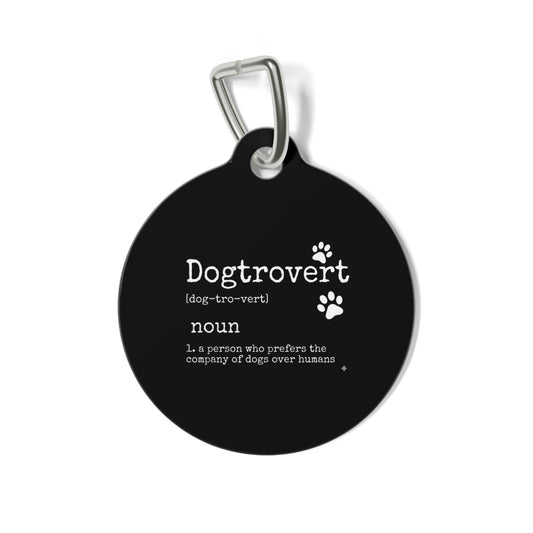 Dogtrovert Definition Shirt – Funny Dog Lover Quote, Introvert Dog Person Gift, Cute Puppy Illustration Design