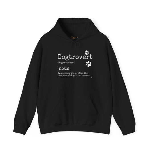 Dogtrovert Definition Shirt – Funny Dog Lover Quote, Introvert Dog Person Gift, Cute Puppy Illustration Design