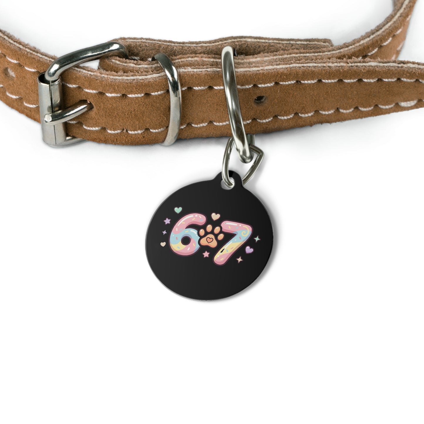 Paw Print Pet Tag — Cute Puppy Paw Graphic for Dog Lovers