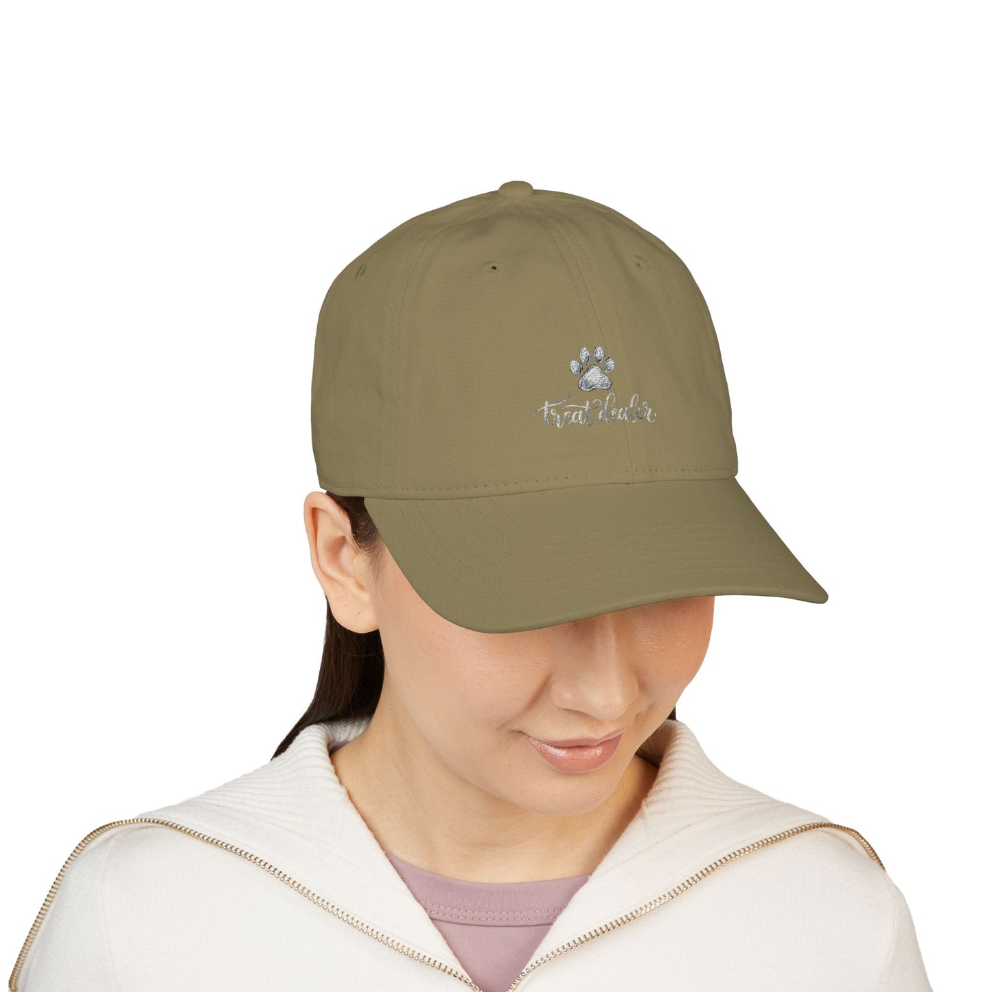 Treat Dealer Embroidered Baseball Cap — Funny Dog Mom Pet Owner