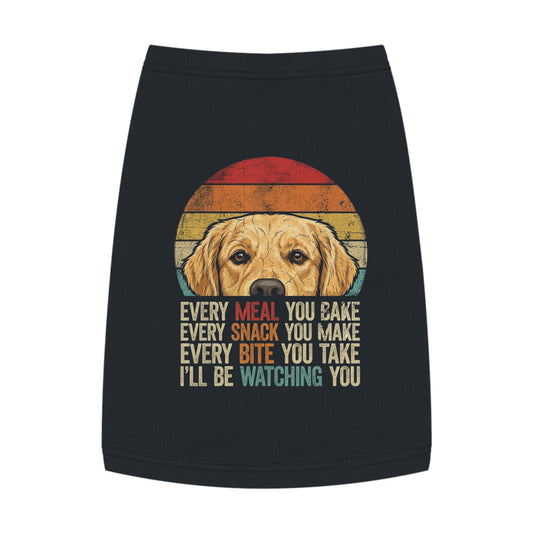 Funny Golden Retriever Baking Shirt – Every Meal You Bake I’ll Be Watching You – Vintage Dog Lover Gift