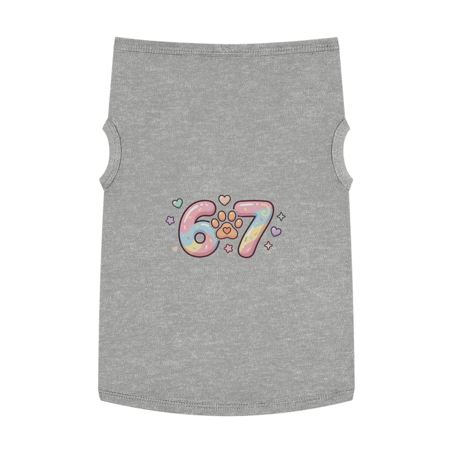 Pet Tank Top — Cute Puppy Paw Print for Dog Lovers